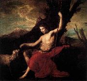 Jose de Ribera St John the Baptist in the Desert oil painting artist